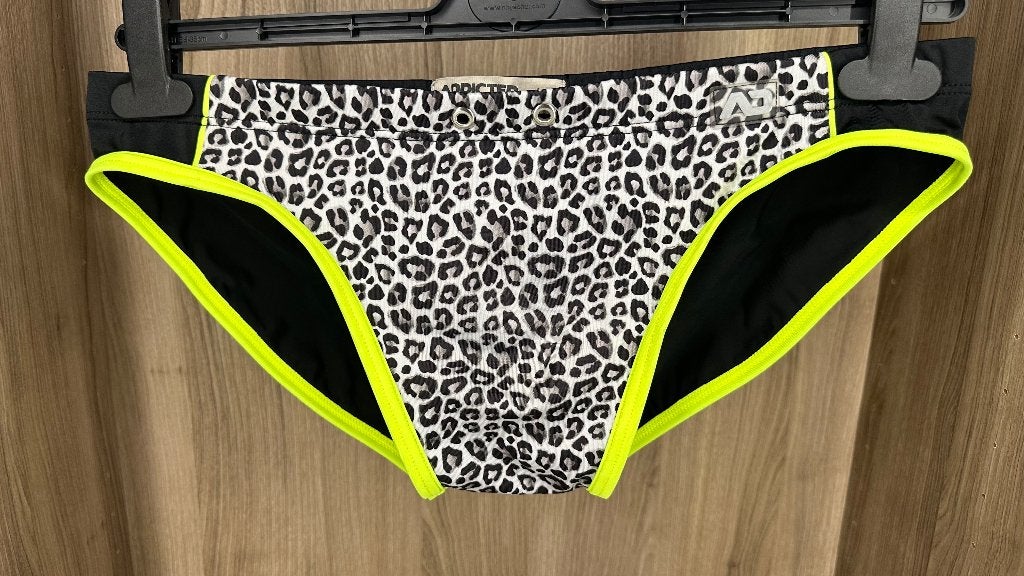 ADDICTED heren zwembroek leopard neon maat L / 34, Kleding | Heren, Badmode en Zwemkleding, Maat 52/54 (L), ADDICTED, Zwemslip