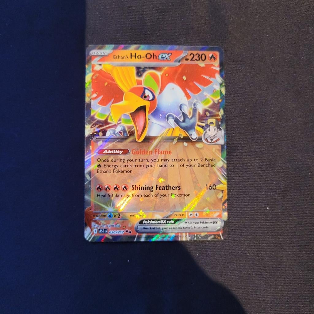 Ethan's ho-oh ex (ascended heroes) #026, Ophalen of Verzenden, Zo goed als nieuw