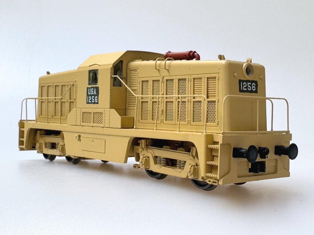 ACME diesellocomotief "Truman" USATC 1256 met geluid, Overige merken, Gebruikt, Ophalen of Verzenden, Gelijkstroom