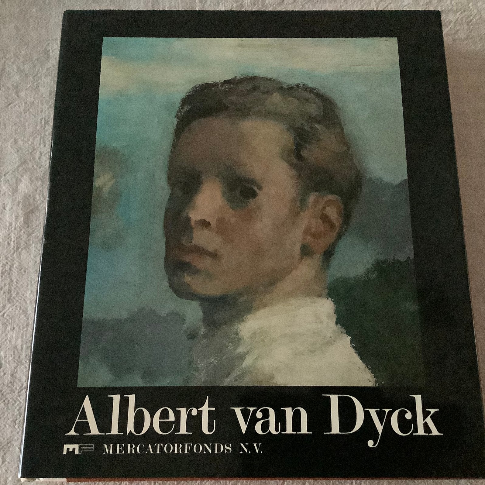 BOEK MONOGRAFIE ALBERT VAN DYCK DOOR MERCATORFONDS 1978, Ophalen, Zo goed als nieuw, Schilder- en Tekenkunst