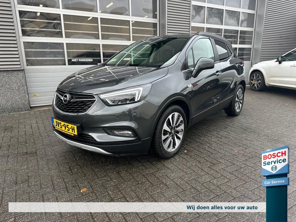 OPEL Mokka X 1.4 Turbo 140pk AUTOMAAT ,LED,NAVI FIETSDRAGER, Auto's, Opel, Automaat, Gebruikt, Leder en Stof, Bedrijf