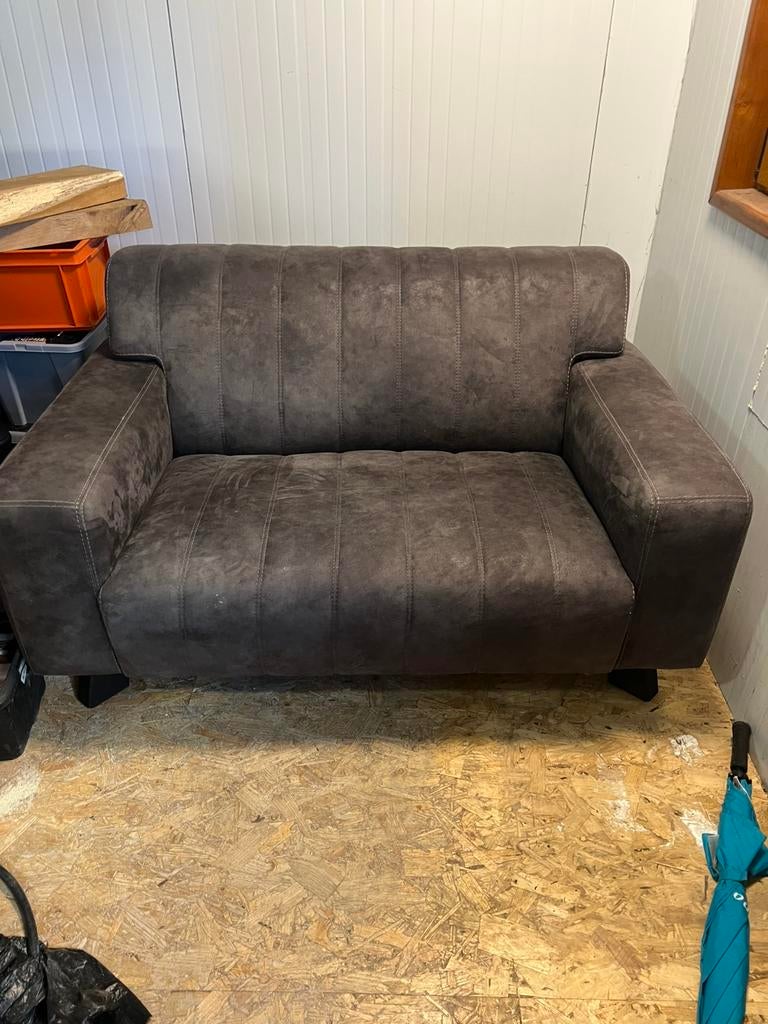 2 zits bankje, Ophalen, Zo goed als nieuw, Rechthoekig, 125 cm of meer