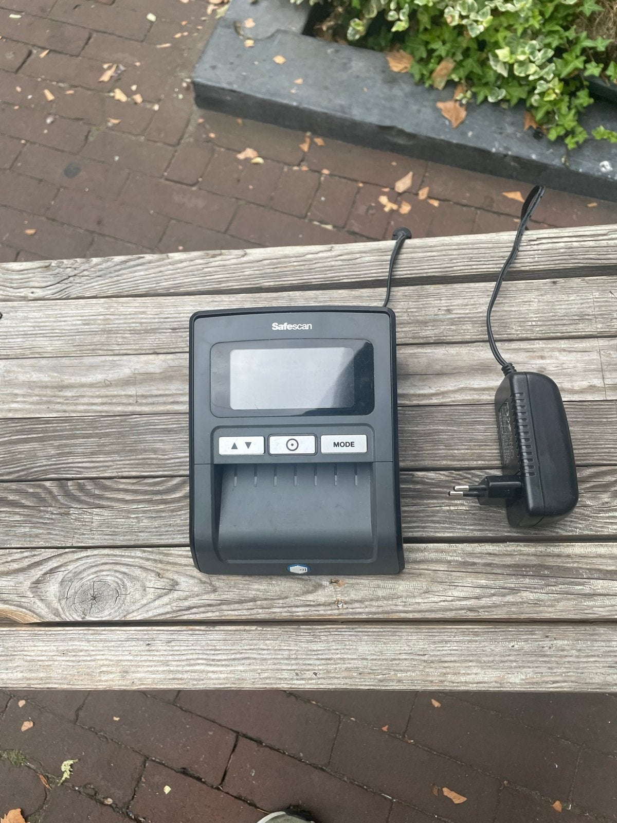 Safescan 155i  met Adapter, Ophalen, Valsgelddetector