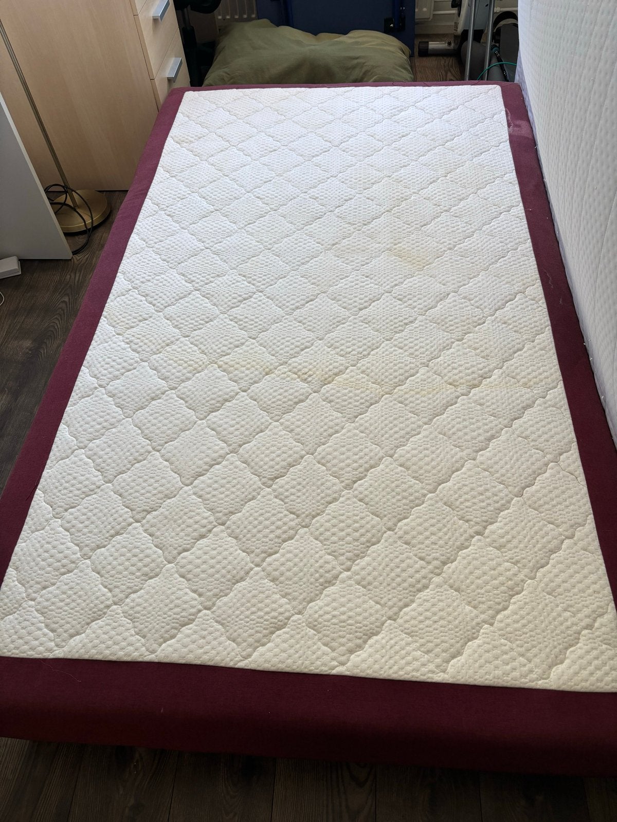 Twijfelaar boxspring onderstel Ducal 120x200, Gebruikt, Ophalen of Verzenden, Twijfelaar, 120 cm