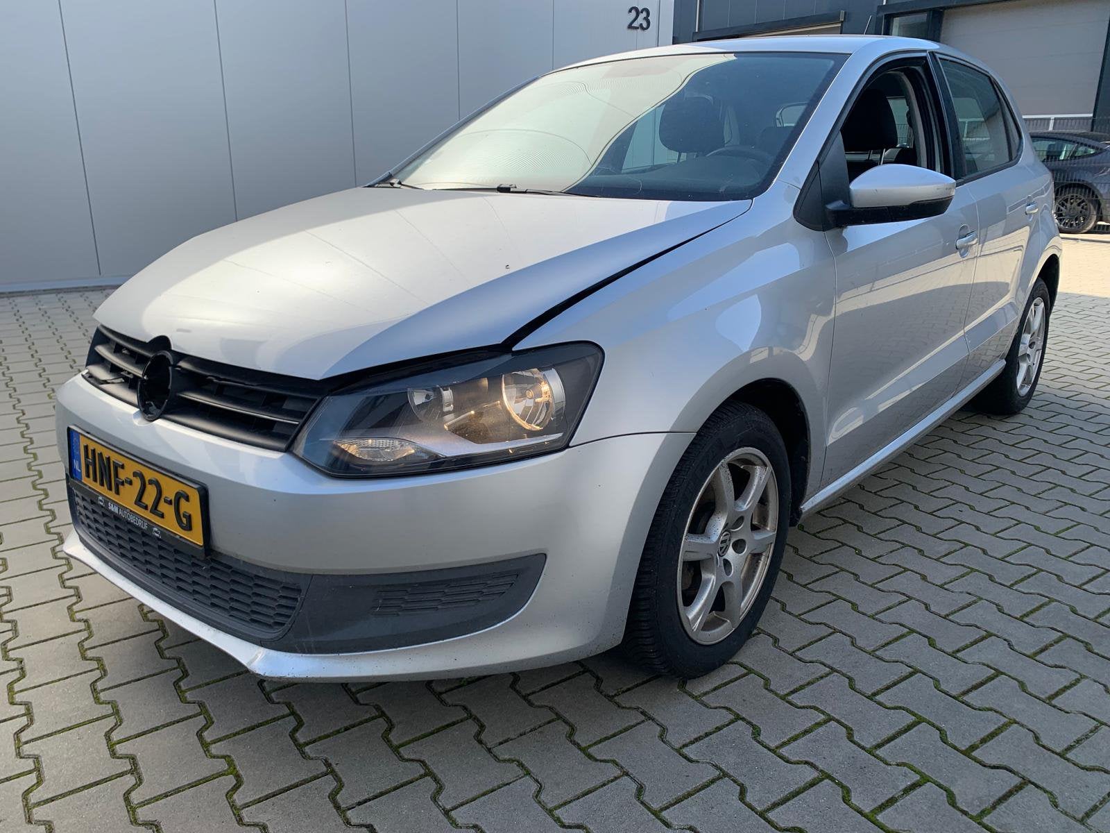 Volkswagen Polo 1.2 51KW 2009 Grijs, Ophalen, Volkswagen, 1198 cc, Handgeschakeld