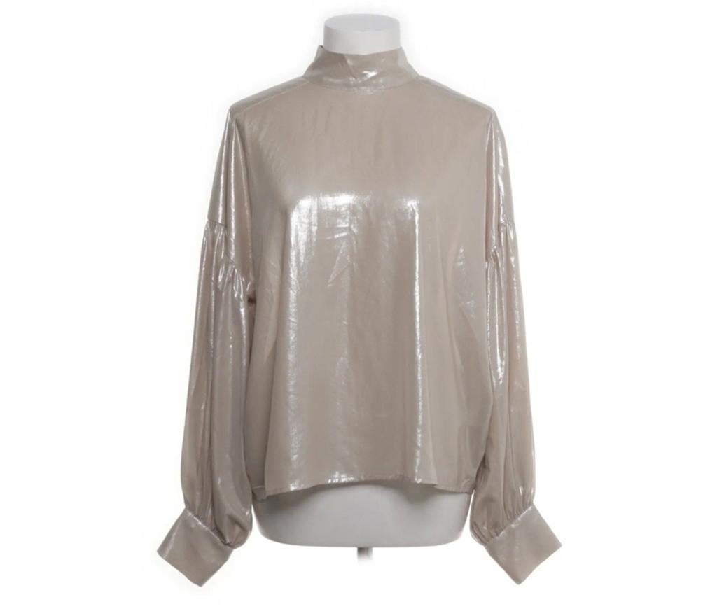 Closed Champagne Feestelijke Blouse Maat S, Overige kleuren, Verzenden, Closed, Zo goed als nieuw