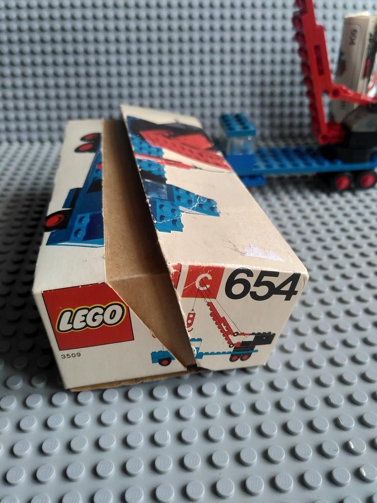 Lego Vintage 654 Crane Lorry, Kinderen en Baby's, Speelgoed | Duplo en Lego, Ophalen of Verzenden, Gebruikt