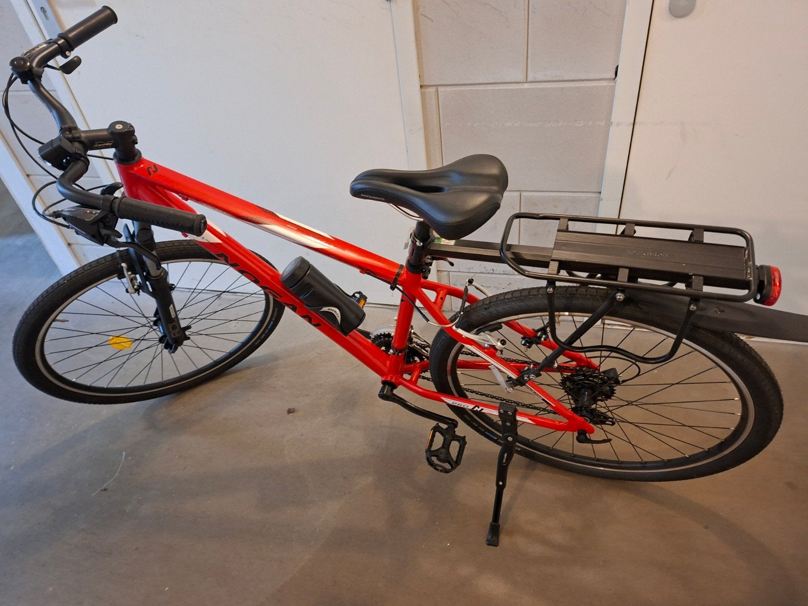 Nogan Gravel Fiets 27.5 inch - Rood, Gebruikt, Vering, Overige maten, Meer dan 20 versnellingen