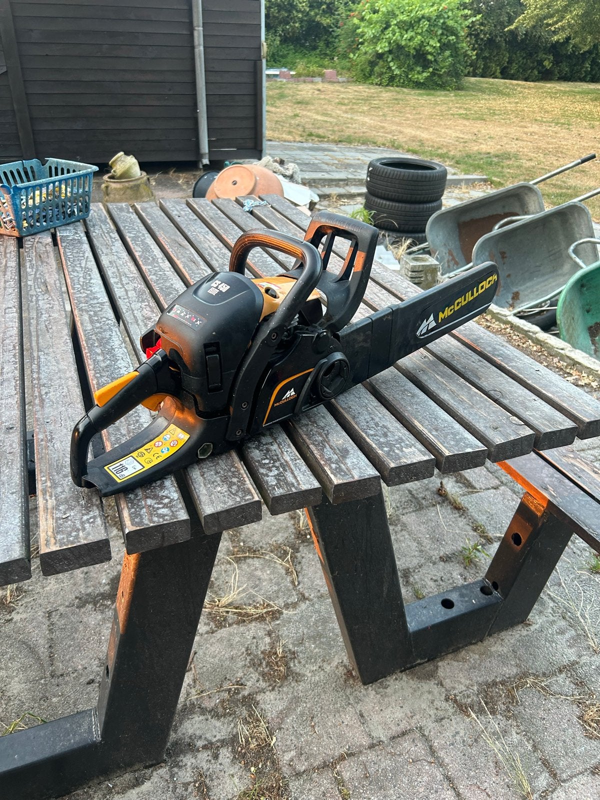 McCulloch CS450 elite Kettingzaag, Tuin en Terras, Hand-tuingereedschap, Ophalen of Verzenden, Gebruikt, Overige soorten