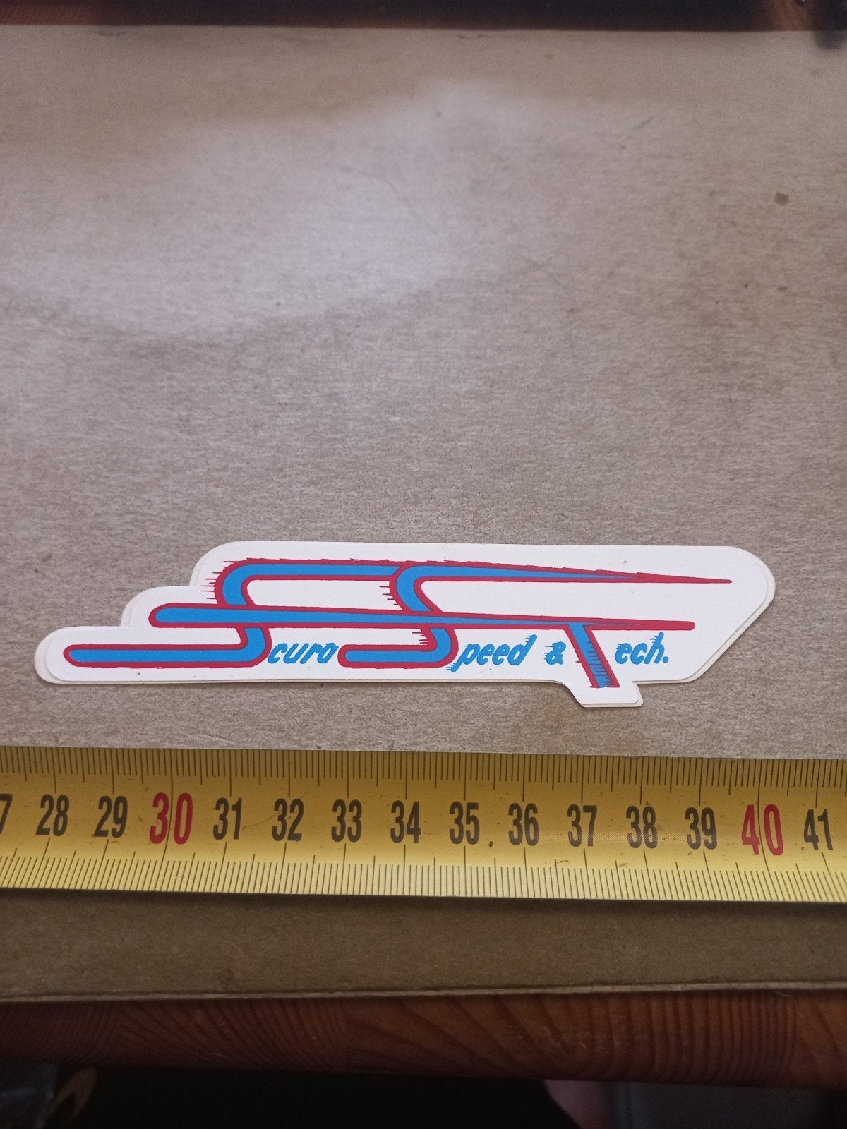 SST Scuro Speed & Tech Sticker -, Ophalen of Verzenden, Nieuw, Auto of Motor