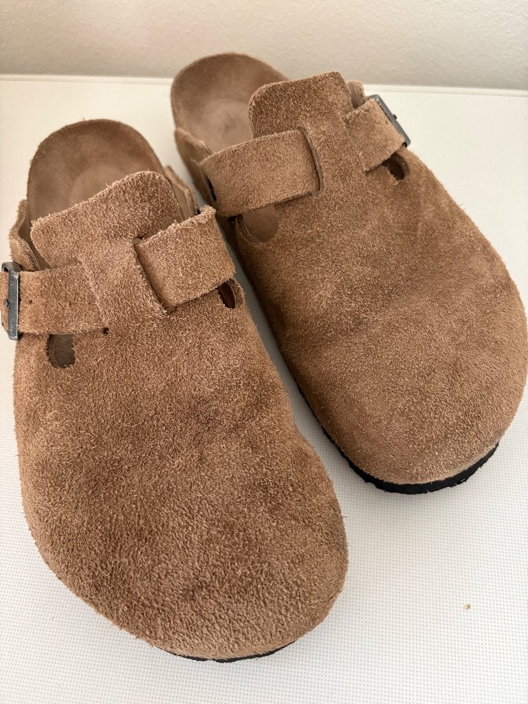 Birkenstock model Boston | maat 42, Kleding | Heren, Bruin, Overige typen, Ophalen of Verzenden, Zo goed als nieuw