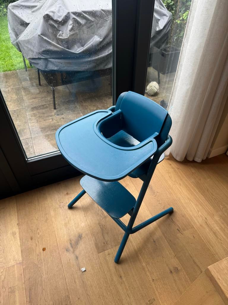 2x Cybex Lemo meegroeistoel blauw met accessoires, Ophalen, Meegroeistoel, Stoelverkleiner