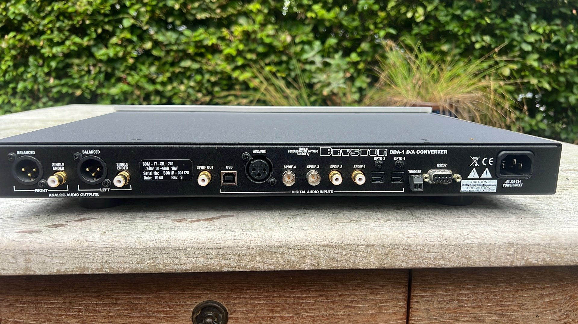 Bryston BDA-1 DA converter, Gebruikt, Bryston USA, Ophalen of Verzenden, Nvt