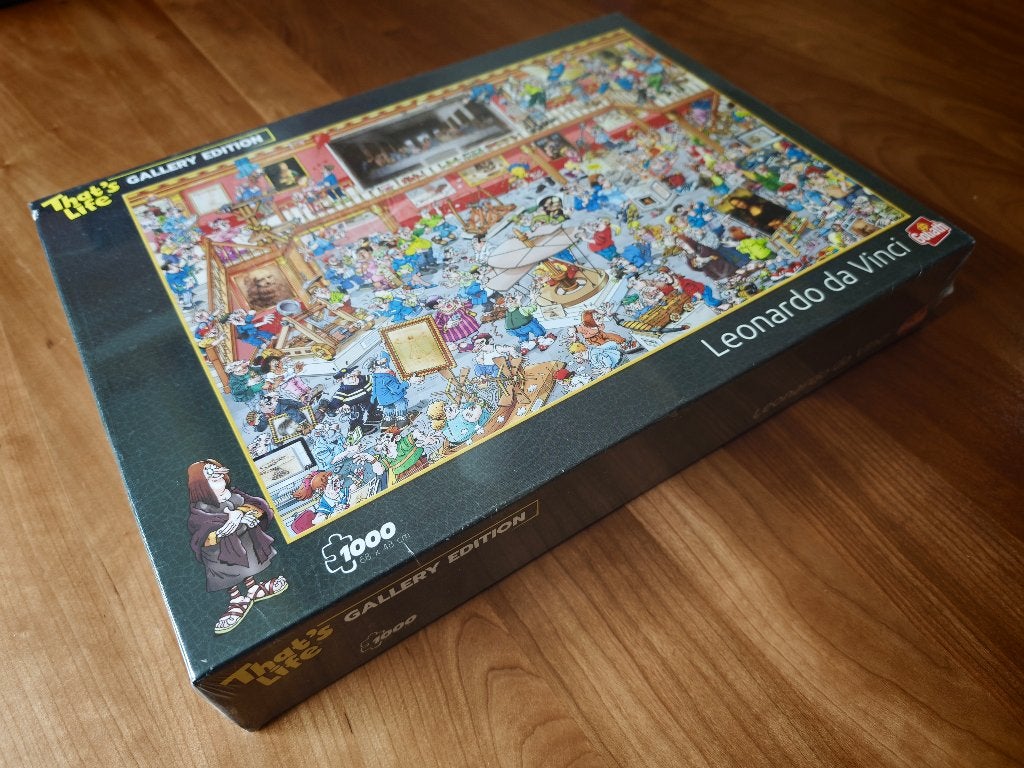Goliath That’s Life Gallery Edition - Leonardo da Vinci, Ophalen of Verzenden, 500 t/m 1500 stukjes, Nieuw, Legpuzzel