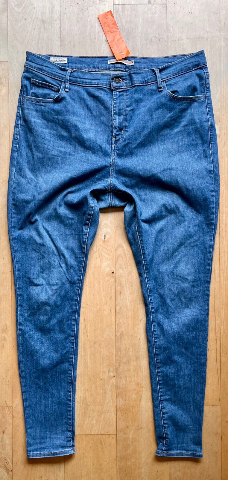 Levi’s 720 High Rise Super Skinny maat circa W38 L34, Ophalen of Verzenden