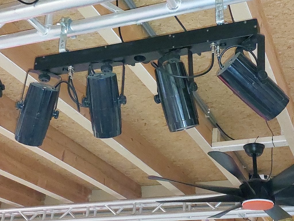 disco lampen, Muziek en Instrumenten, Licht en Laser, Ophalen, Gebruikt, Licht