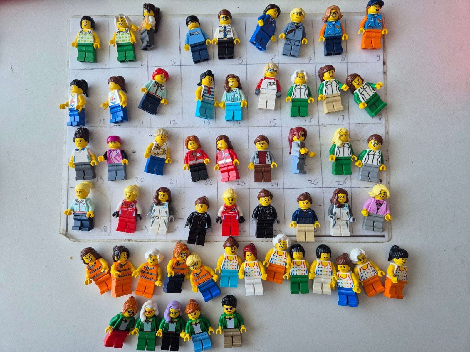 Lego cv3 div city vrouw speed champions poppetjes oma zomer, Ophalen of Verzenden, Nieuw