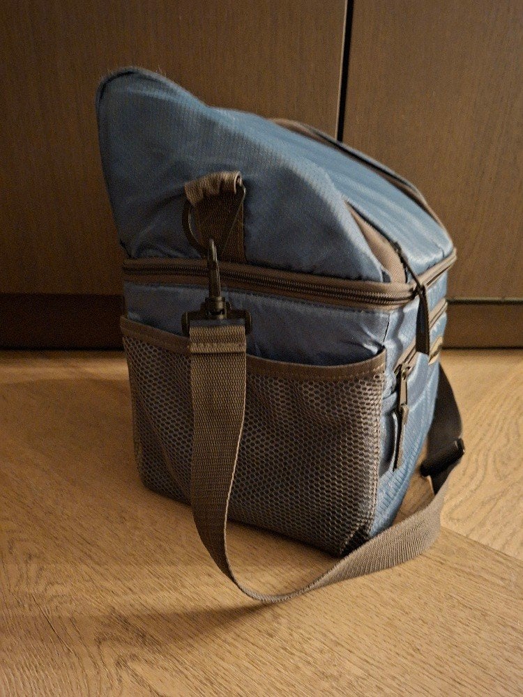 Originele blauw rechthoekige Travel & Co koeltas, Ophalen of Verzenden