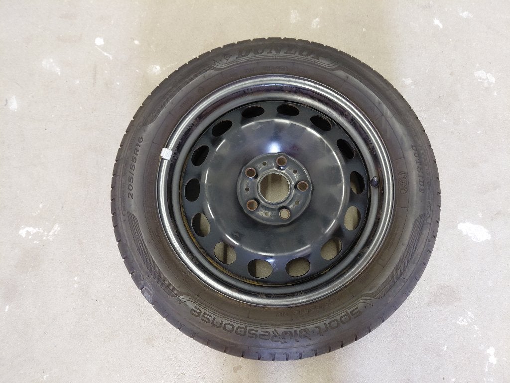 16 inch reservewiel Golf 6 7 8 / Sportsvan / Caddy / Octavia, Ophalen