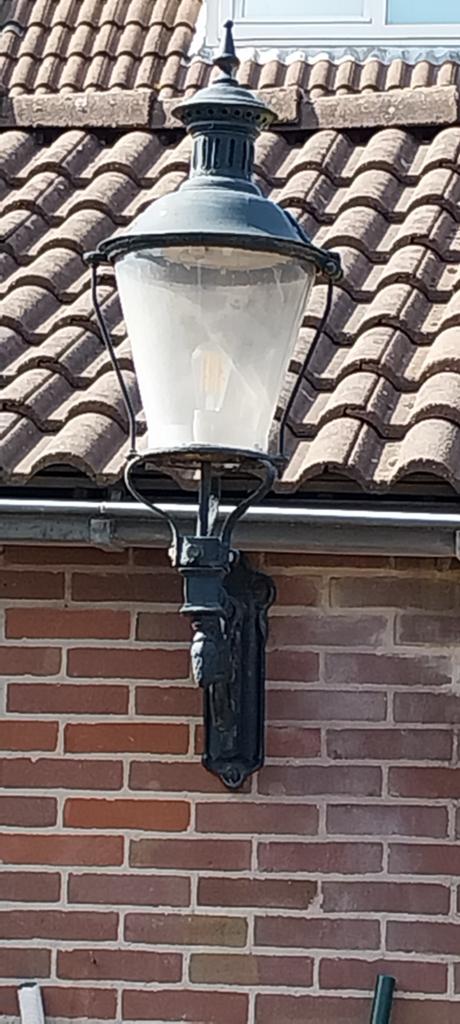 Lantaarn, Tuin en Terras, Buitenverlichting, Ophalen, Gebruikt, Netvoeding, Staande lamp