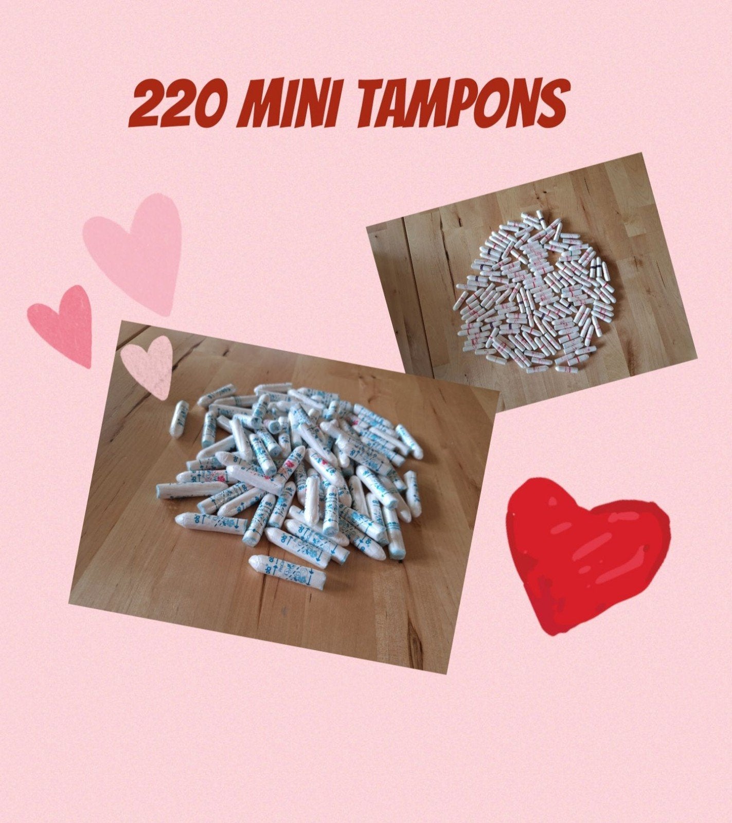 220 nieuwe ongebruikte tampons mini. Gewone en OB merk, Ophalen of Verzenden, Nieuw