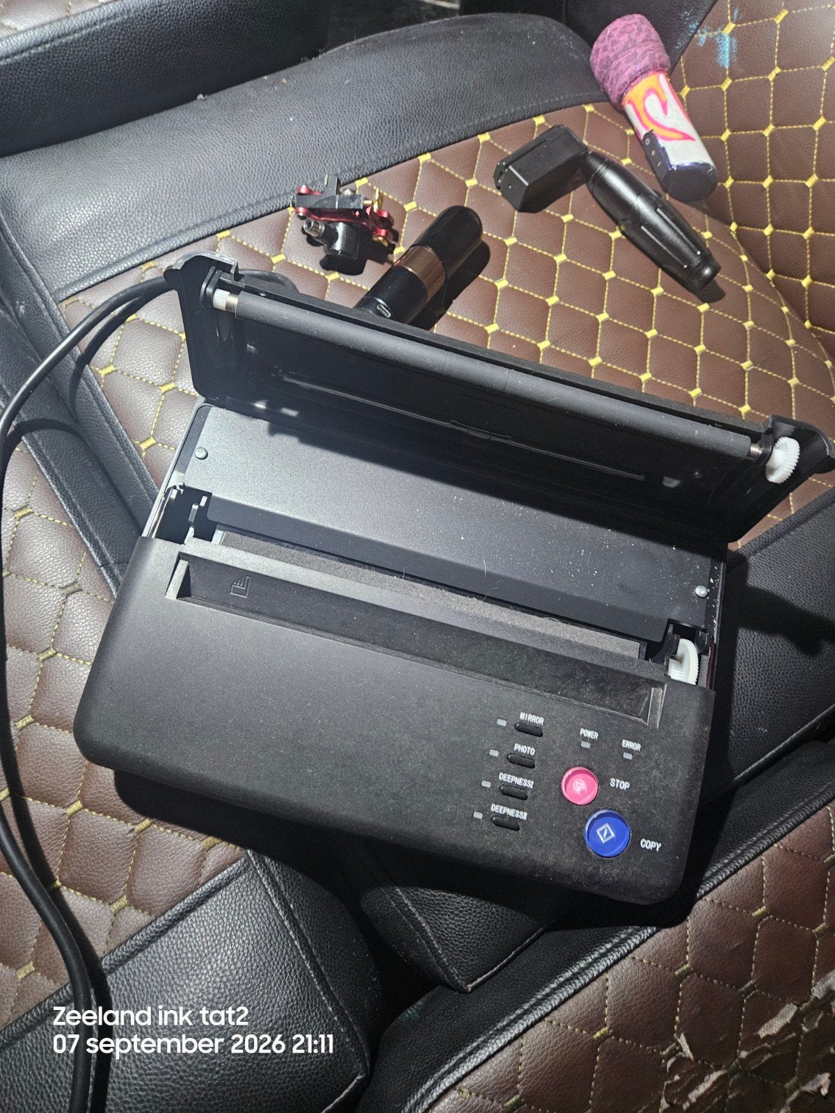 Tattoo Stencil Printer Thermische Copier Machine, Gebruikt, Onbekend, Kopieren, Printer