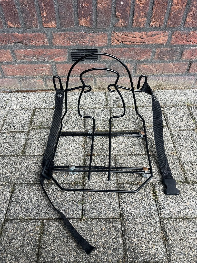 Tassendrager voor achterop de fiets, Ophalen, Gebruikt