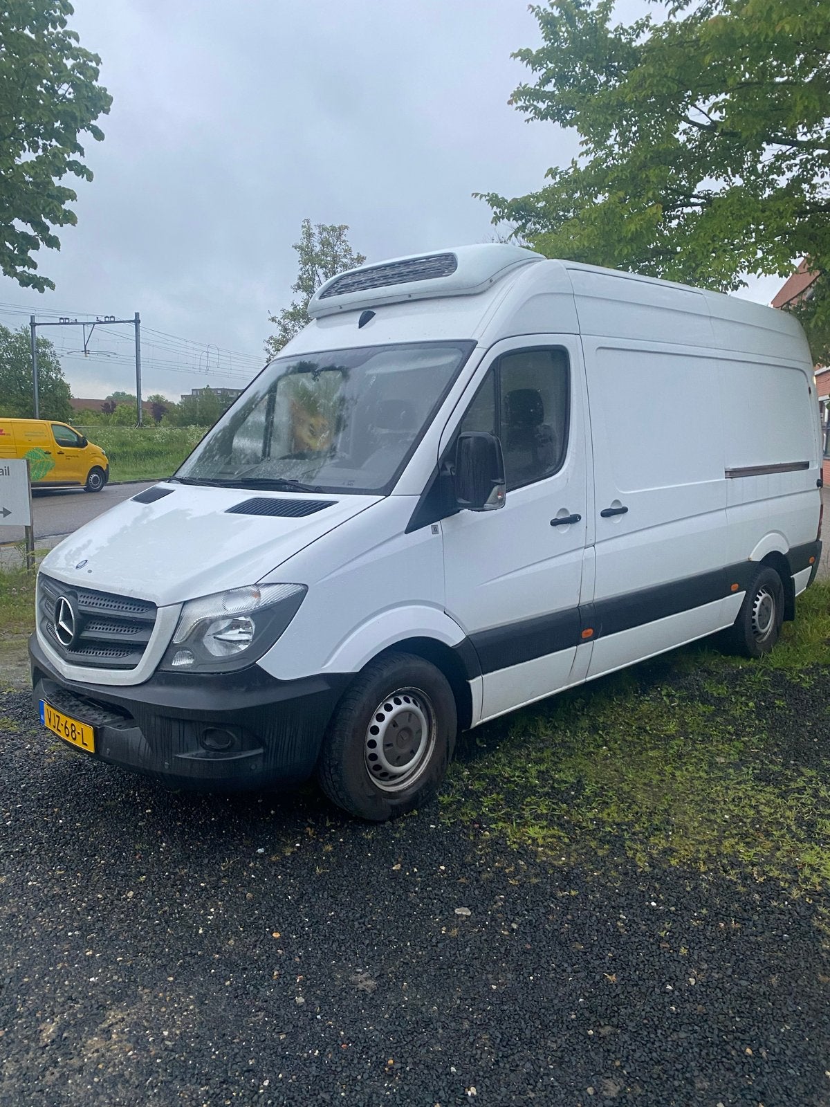 Mercedes Sprinter koel/vries 2.1 CDI 2014 btw-auto, Auto's, 2000 kg, Wit, Diesel, Particulier