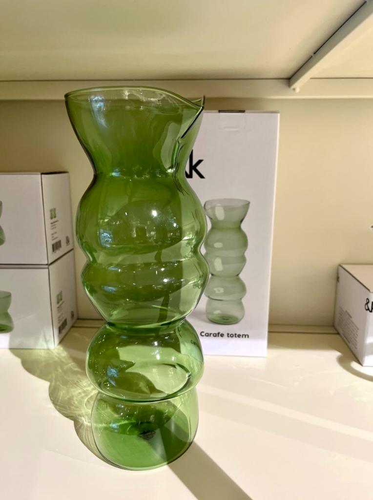Glaze karaf, Groen - &Klevering, Huis en Inrichting, Overige typen, Nieuw, Ophalen of Verzenden, Effen