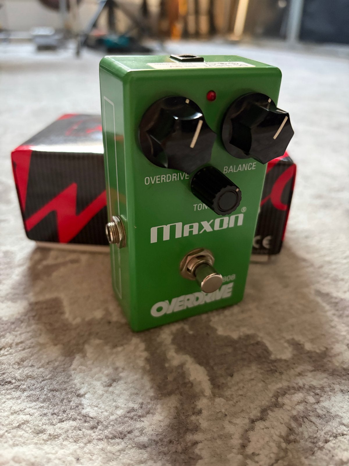 Maxon OD808 Overdrive Pedaal - Klassieke Tube Screamer Sound, Ophalen of Verzenden, Gebruikt, Distortion, Overdrive of Fuzz