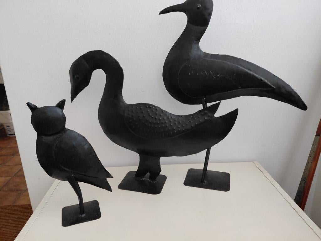 Metalen dieren, Huis en Inrichting, Woonaccessoires | Overige, Ophalen of Verzenden
