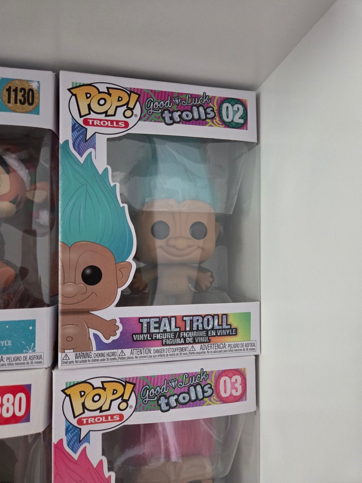 Funko Pop! Good Luck Trolls Teal Troll #02, Ophalen of Verzenden, Nieuw