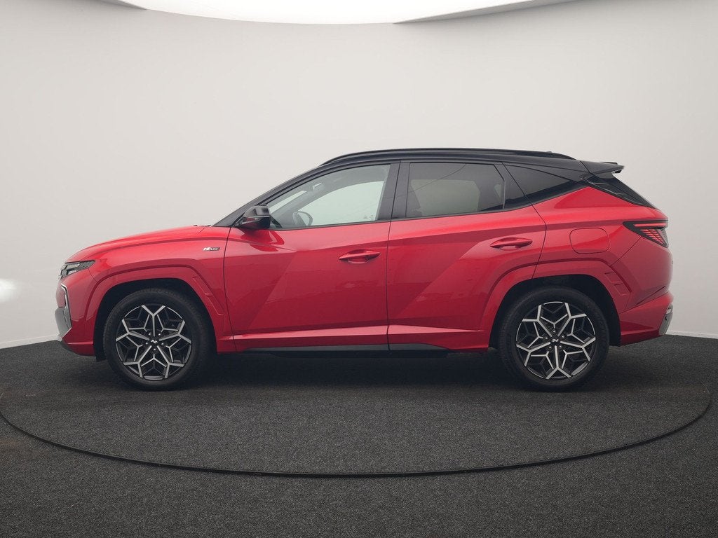 Hyundai Tucson 1.6 T-GDI N Line 4WD PHEV 265pk Dealer O.H. |, Auto's, Hyundai, Automaat, Gebruikt, 4 cilinders, Plug-in hybride