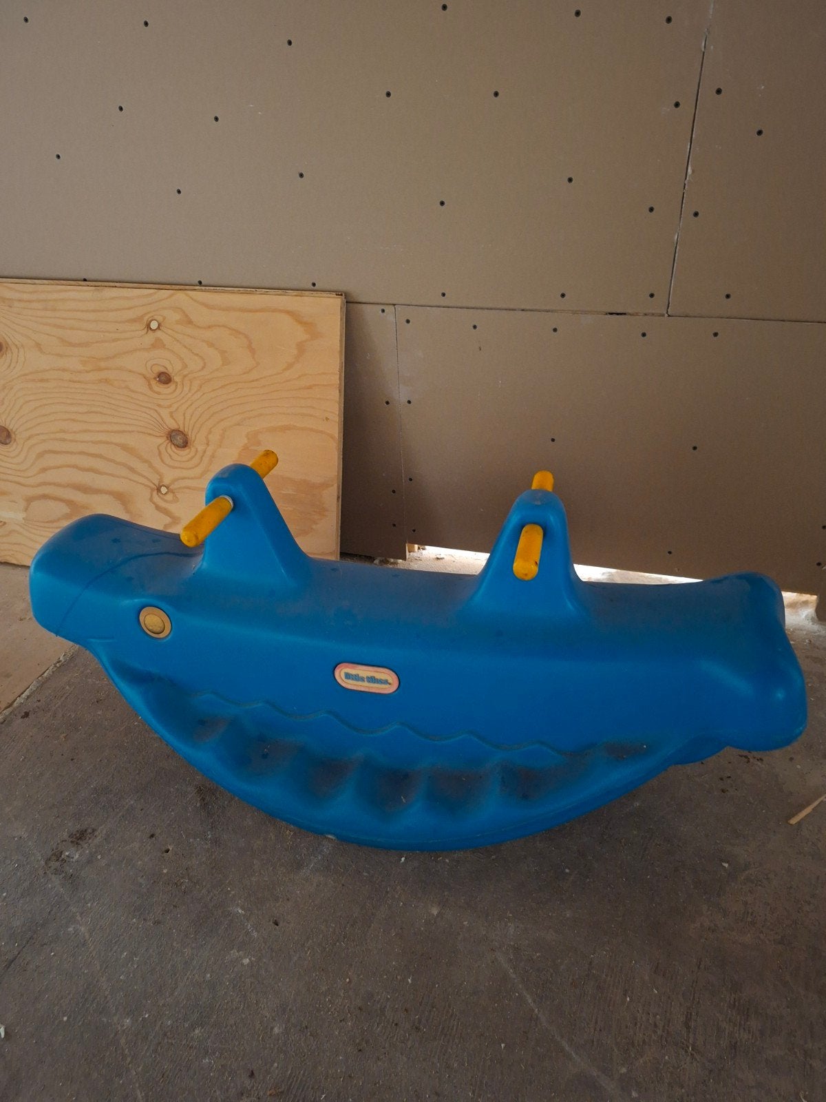 Little Tikes Blauwe Krokodil Wip, Ophalen, Gebruikt