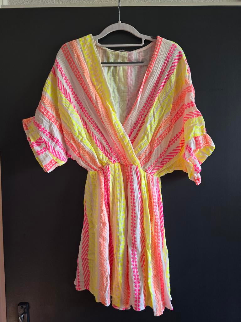 Nieuw jumpsuit neon 38 40 42 44, Ophalen of Verzenden, Nieuw, Maat 38/40 (M), Roze