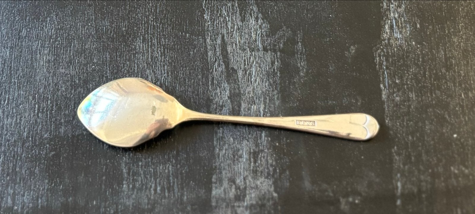Verzilverde lepel, Antiek en Kunst, Ophalen of Verzenden