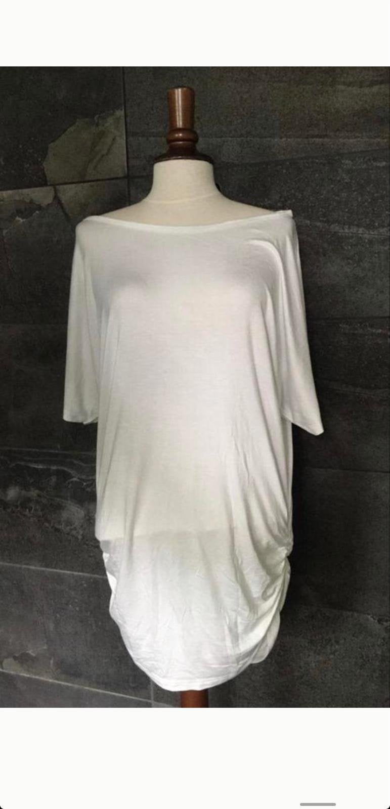 Positiekleding nieuw kleding t-shirt jurk puur katoen, Meerkleurig, Shirt of Top, Zo goed als nieuw, Ophalen