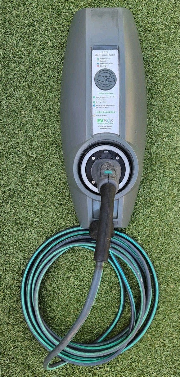 11kW Laadpunt laadpaal laadstation autostart laadkabel 7,5m, Ophalen of Verzenden