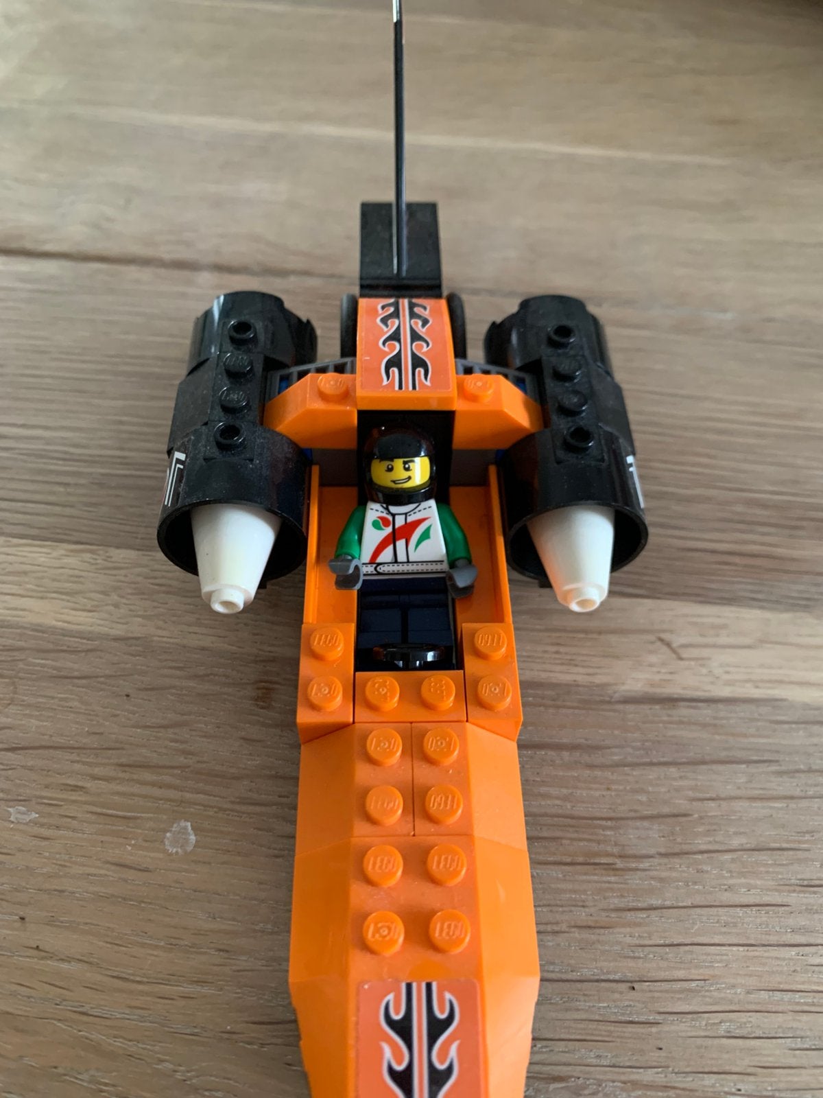 LEGO raceauto, Ophalen of Verzenden, Zo goed als nieuw, Elektrisch, Overige merken