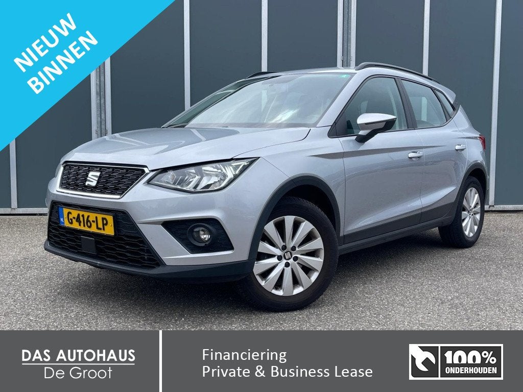 SEAT Arona 1.0TSI 115pk Style | LED | Cruise | Trekhaak | Ca, Auto's, Seat, Keurmerk '100% Onderhouden', 12 maanden, Stof, Gebruikt