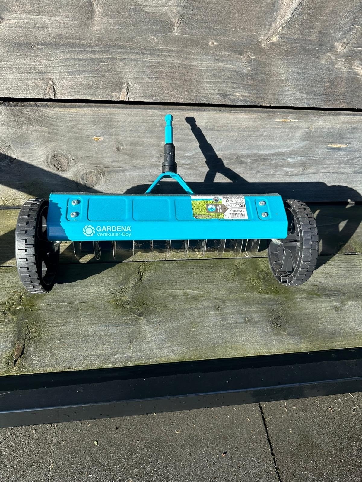 gardena verticuteer roller, Ophalen