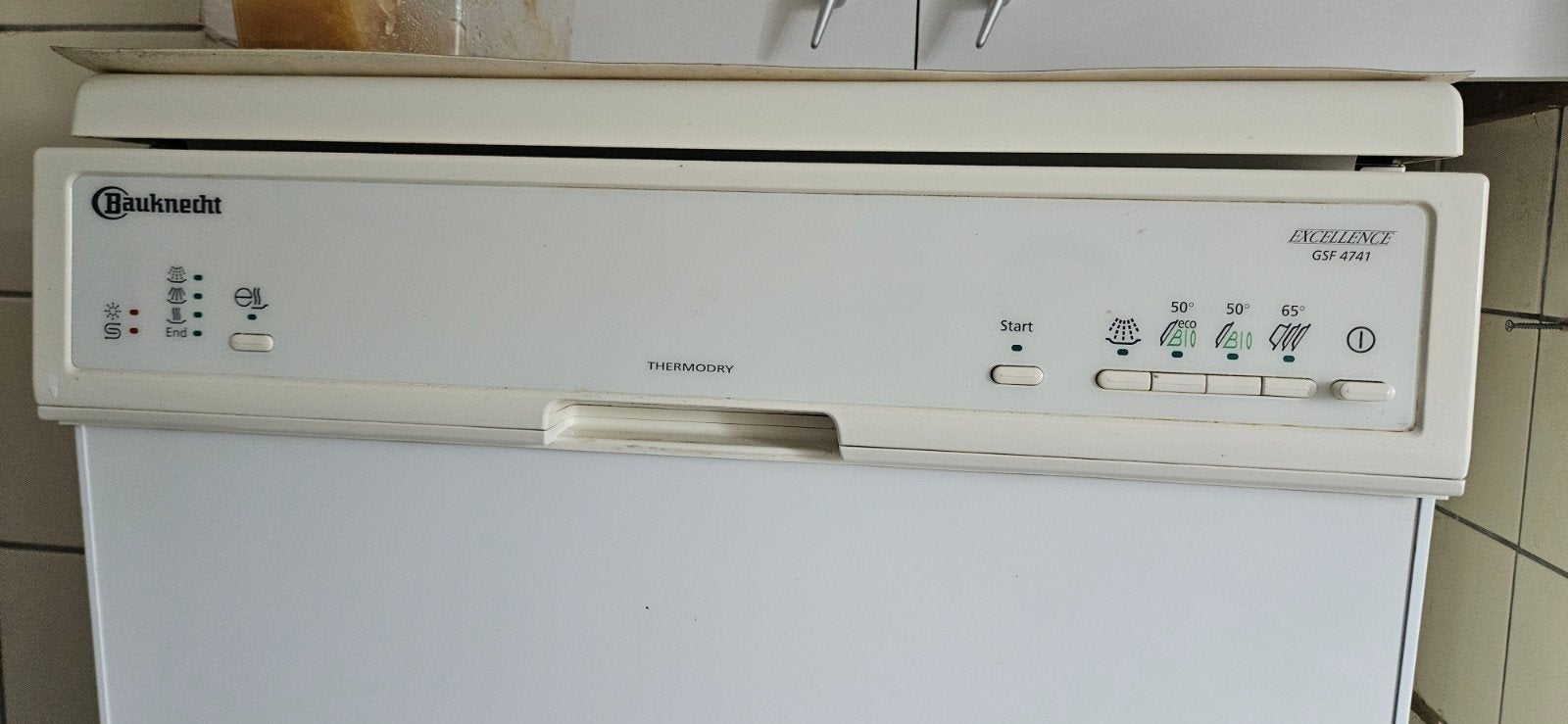 Bauknecht Excellence GSF 4741 Vaatwasser - Gebruikt, Ophalen of Verzenden, Gebruikt, 85 tot 90 cm