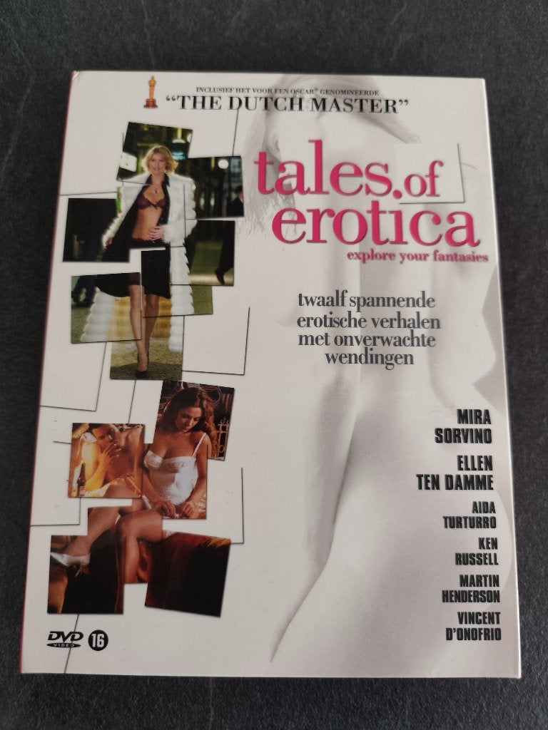 Tales of erotica  dvd box Ellen ten damme, Cd's en Dvd's, Vanaf 16 jaar, Verzenden, Zo goed als nieuw