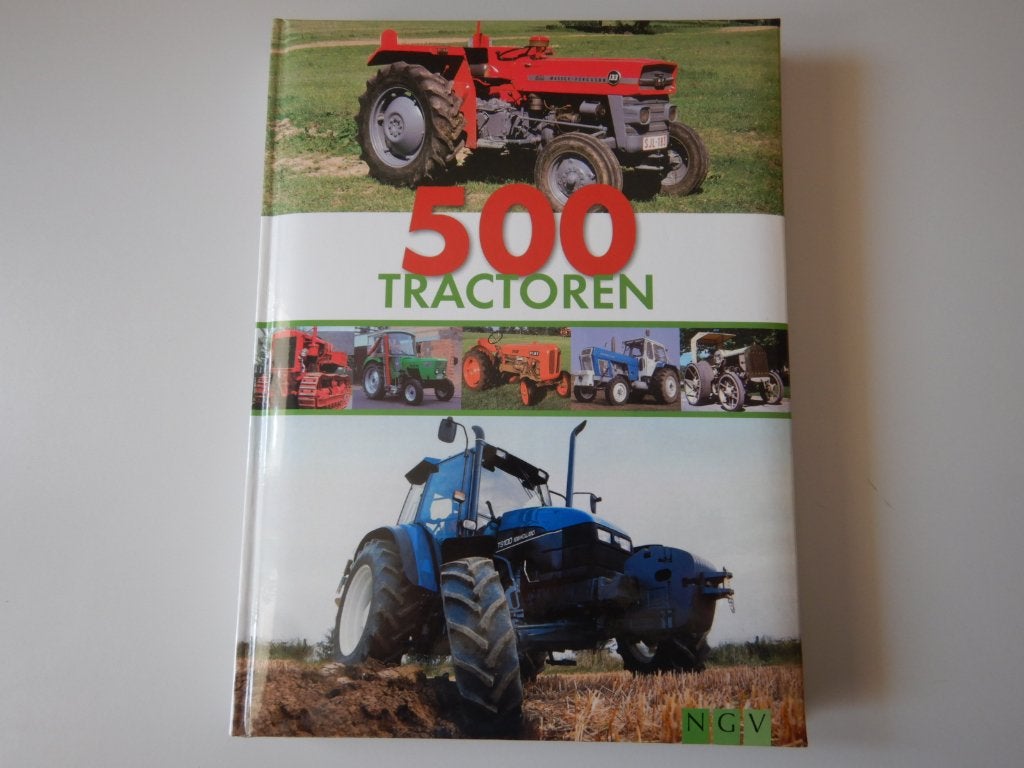 Boek 500 tractoren., Ophalen of Verzenden, Nieuw