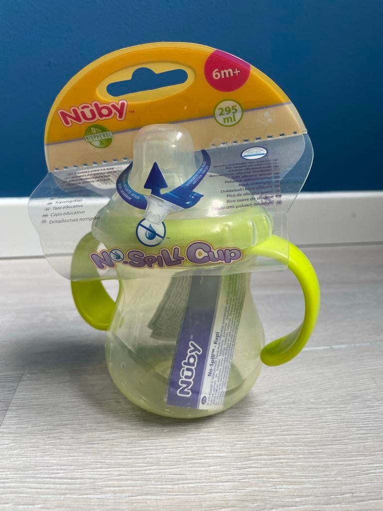 Nuby anti lek Beker 295ml - 6m+ (BPA-vrij), Ophalen of Verzenden, Nieuw, Overige typen
