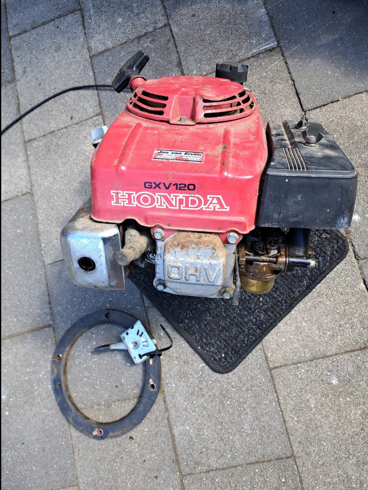 Honda GXV120 Grasmaaier Motor - 4.0HP, 118cm³, Ophalen of Verzenden
