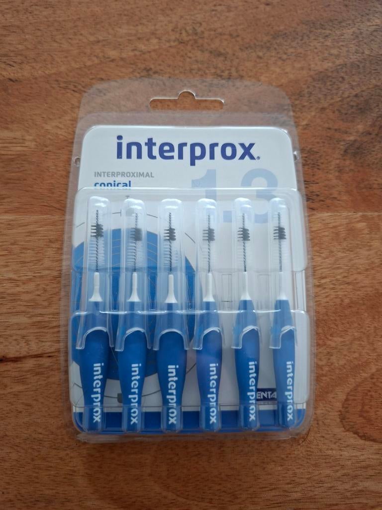 4x Interprox Interdentale Ragers Conical 1.3mm (6 stuks), Ophalen of Verzenden, Nieuw, Overige typen