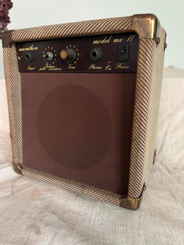 Marathon Model MX11,Amplifier,guitar amplifier, vintage, Muziek en Instrumenten, Versterkers | Bas en Gitaar, Ophalen of Verzenden
