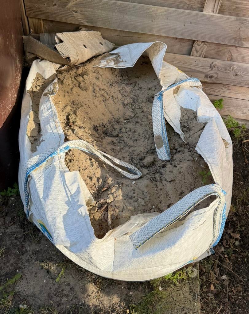 GRATIS AFHALEN - Aardige Big Bag Zand, Ophalen, Gebruikt, Ophoogzand