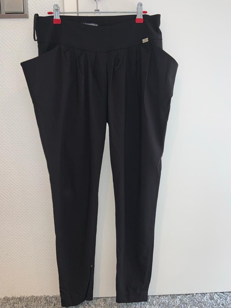 Glamorous broek met ritzen onderaan pijp maat xs, Zwart, Ophalen of Verzenden, Zo goed als nieuw, Maat 34 (XS) of kleiner